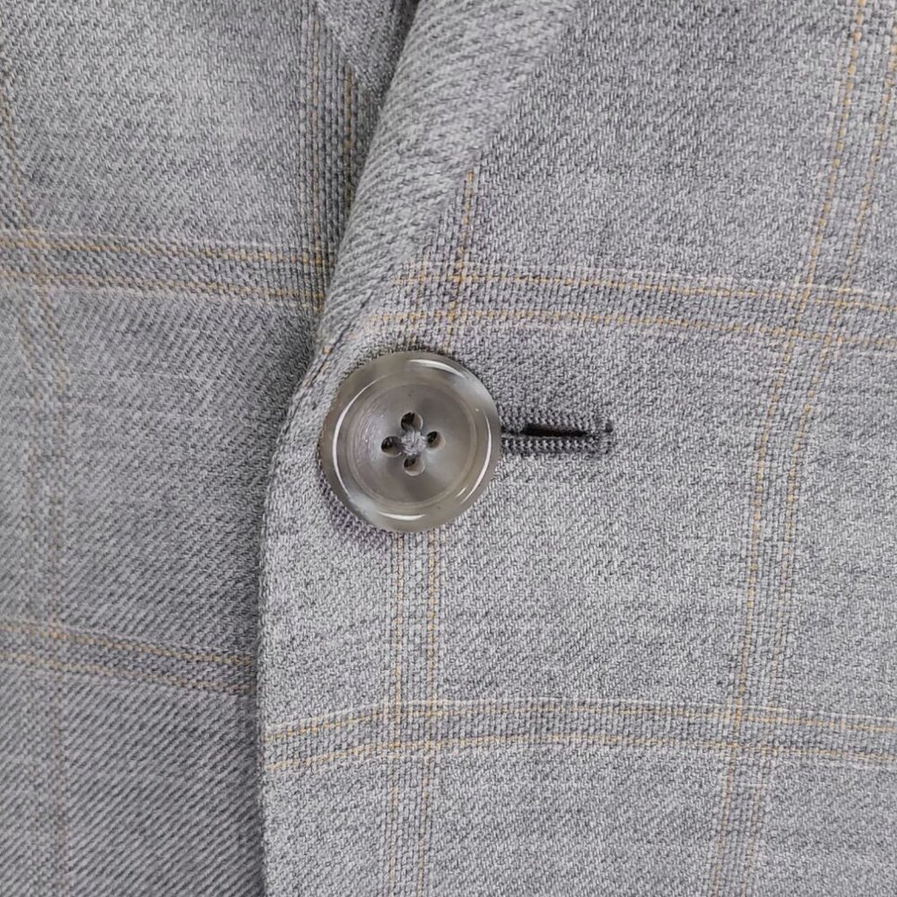 Ermenegildo Zegna 40R Wool 2 Button Sport Coat Blazer - Picture 6 of 16